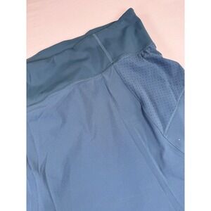Athleta Run With It Skort Teal Blue Activewear Skirt 3X Plus Size
